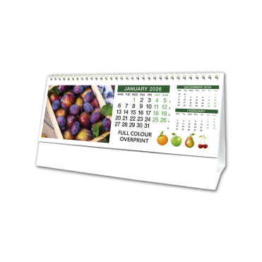 Landscape B Templated Bespoke Desk Calendar